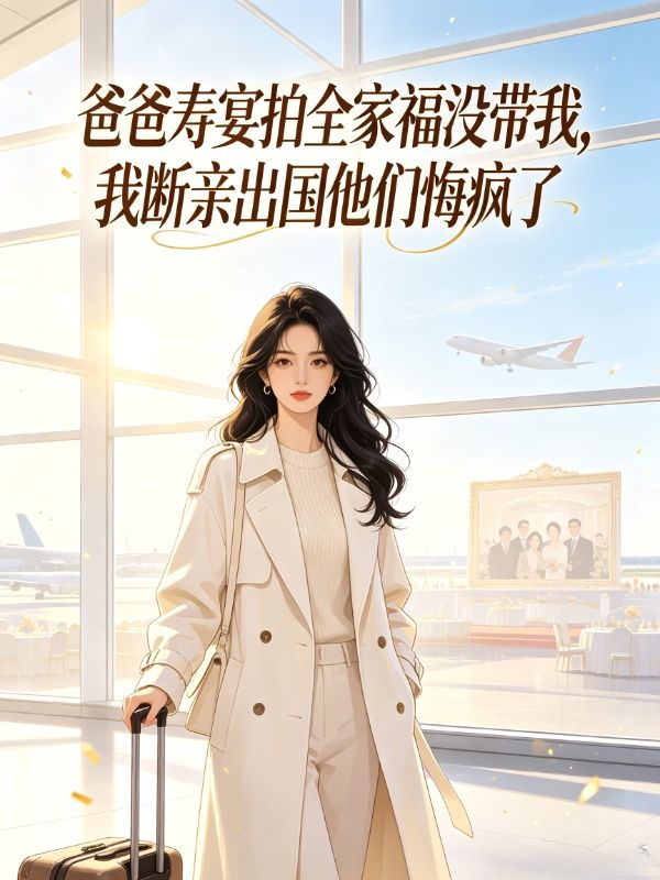 爸爸壽宴拍全家福沒帶我，我斷親出國他們悔瘋了